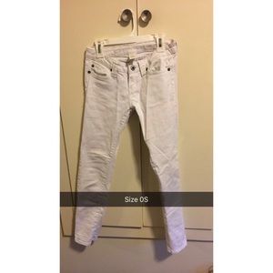 White jeans